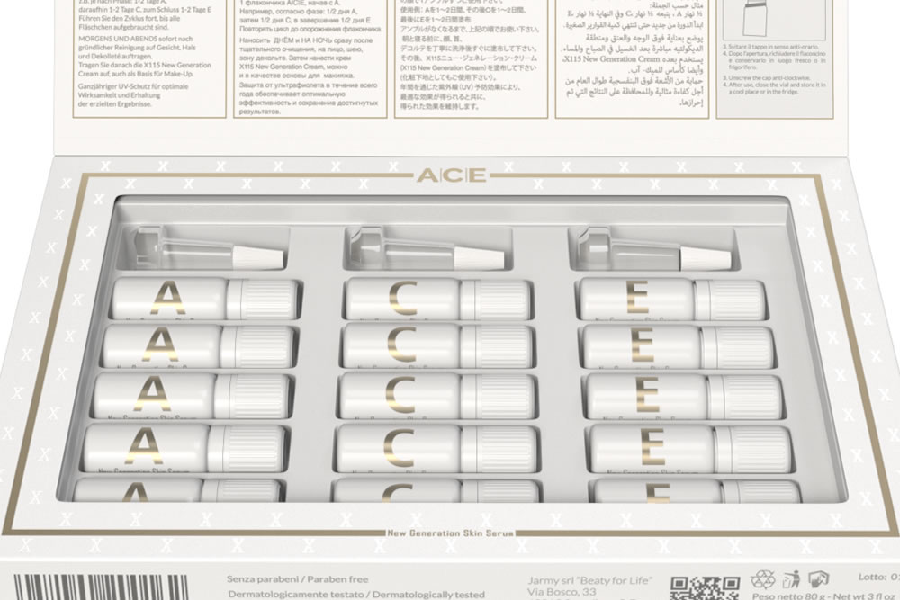 X115 ACE - Siero Viso Vitamina C, A, E