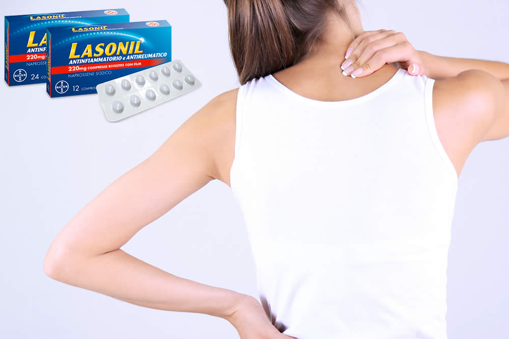 Lasonil antinfiammatorio e Antireumatico 220mg Compresse rivestite con film