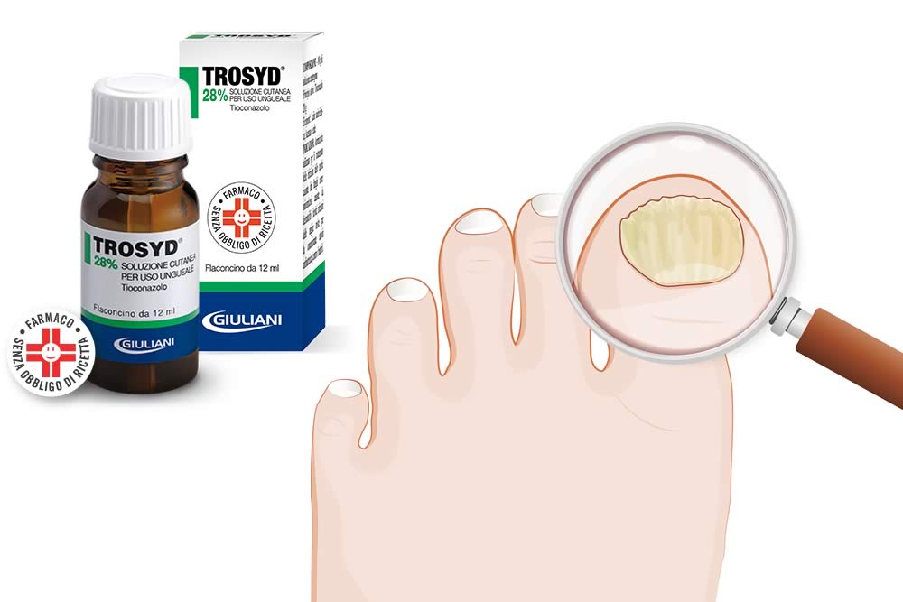 Trosyd 28% soluzione cutanea per uso ungueale
